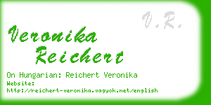 veronika reichert business card
